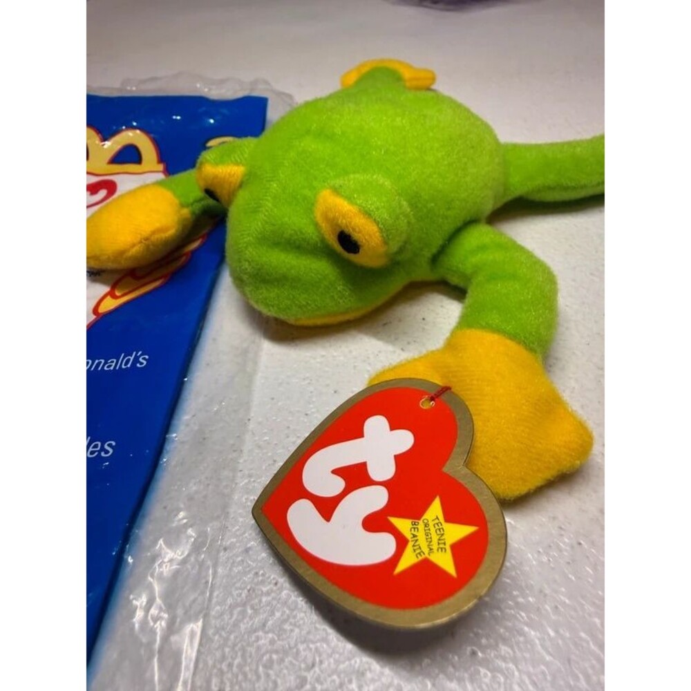 Ty Smoochy The Frog McDonald’s Teenie Beanie Baby 7157